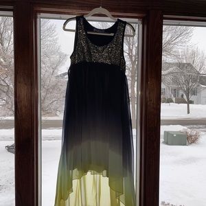 Truly Me girls size 10 high low dress